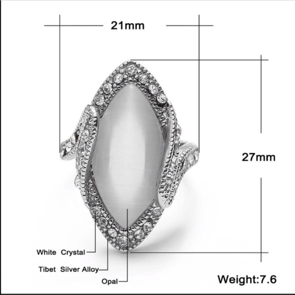 Silver Plated Women’s Ring💍 - Picture 4 of 8